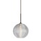 Besa Lighting Kristall 8 Cord Pendant, Clear, Bronze Finish, 1x9W LED 1JT-461600-LED-BR - alternate 1